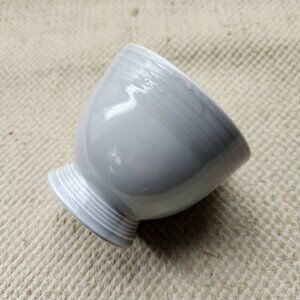 Vintage Fiesta Single Egg Cup Gray FIESTAWARE 1950s Grey Homer Laughlin